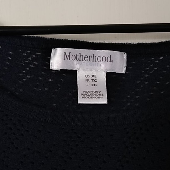 Motherhood maternity short sleeve sweater - Picture 3 of 5